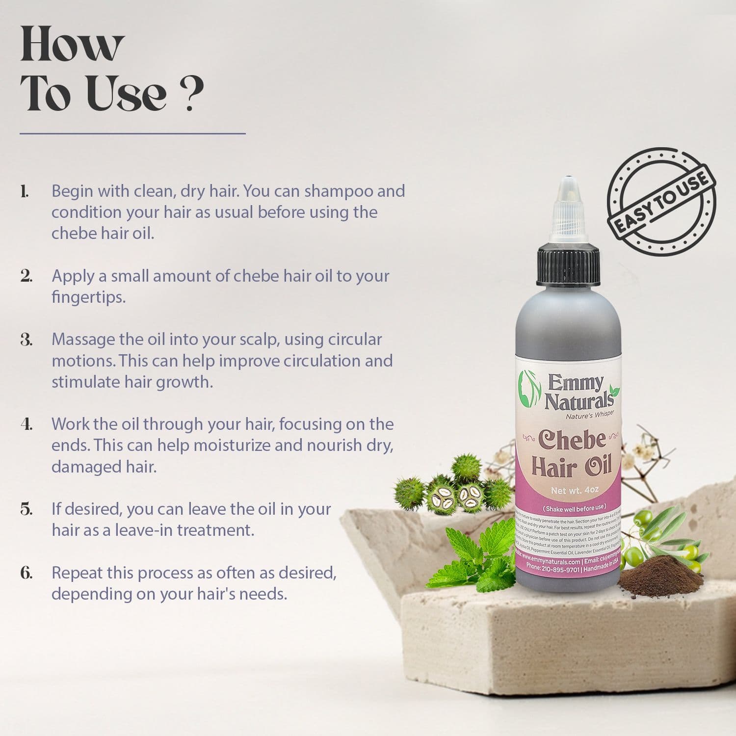 Chebe Hair Oil