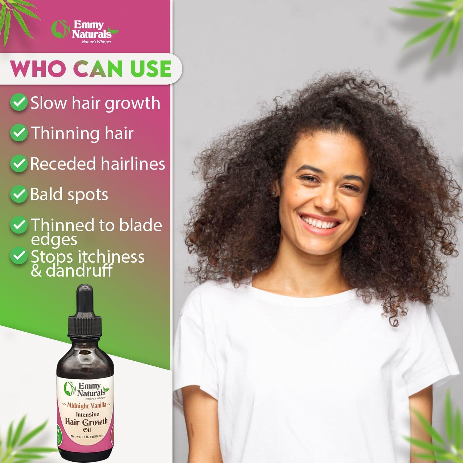 Midnight Vanilla Intensive Hair Growth Oil